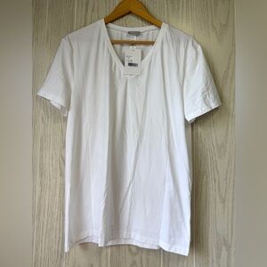 HANRO Mens Micro Touch V Neck Stretch Undershirt - WHITE Size XL NWT